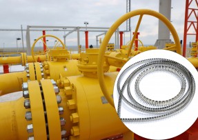 石油化工管道连接密封中的V型弹簧 石油化工管道连接密封中的V型弹簧